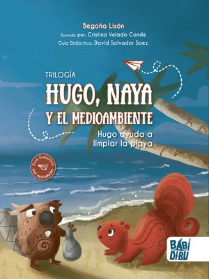 cover image of Hugo ayuda a limpiar la playa